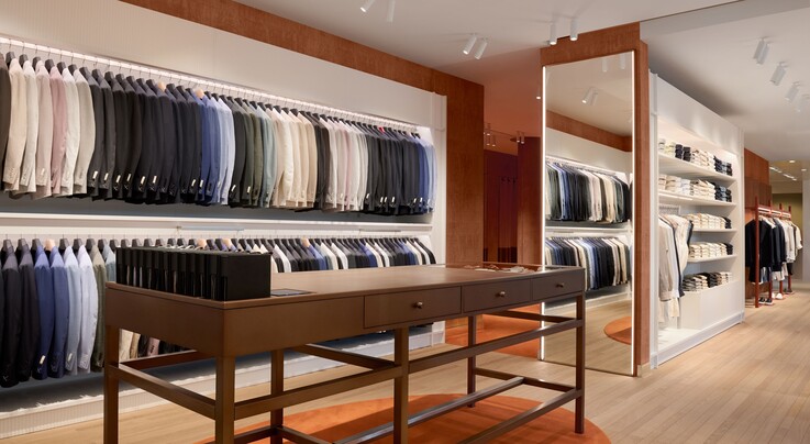 Suitsupply Fläche im Breuninger Departement Store Leipzig